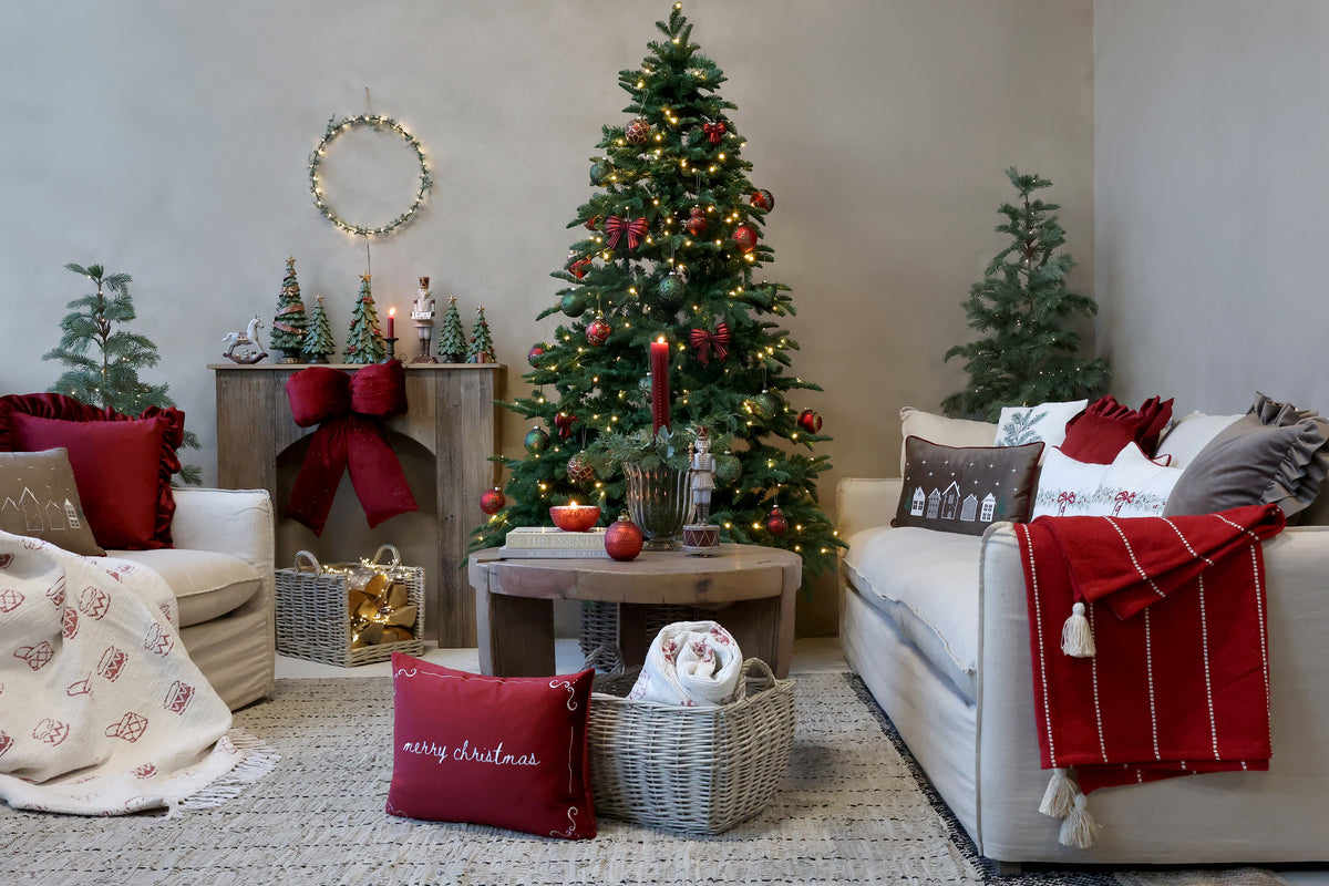 Weihnachtliches Plaid