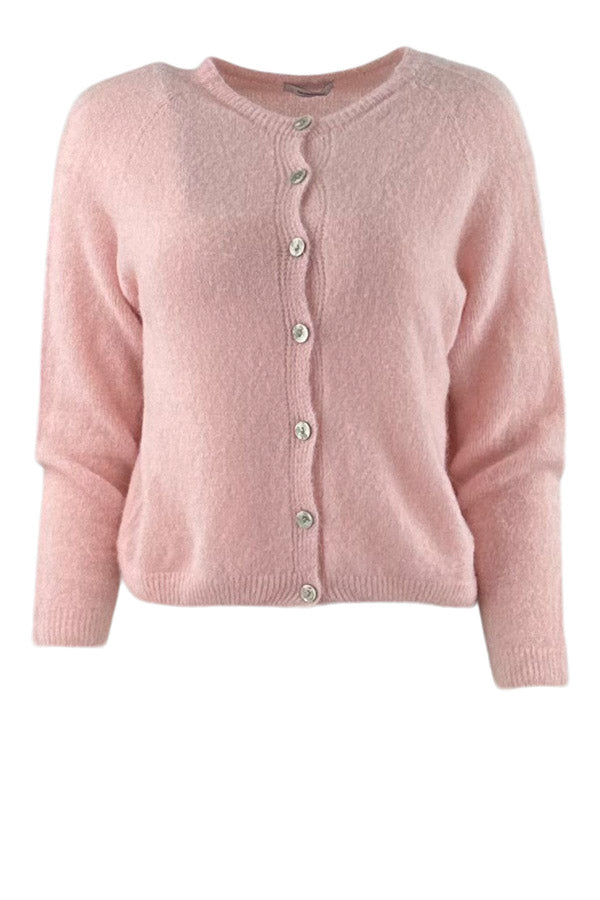 Skovbjerg Baby-Alpaka-Strickjacke Freya