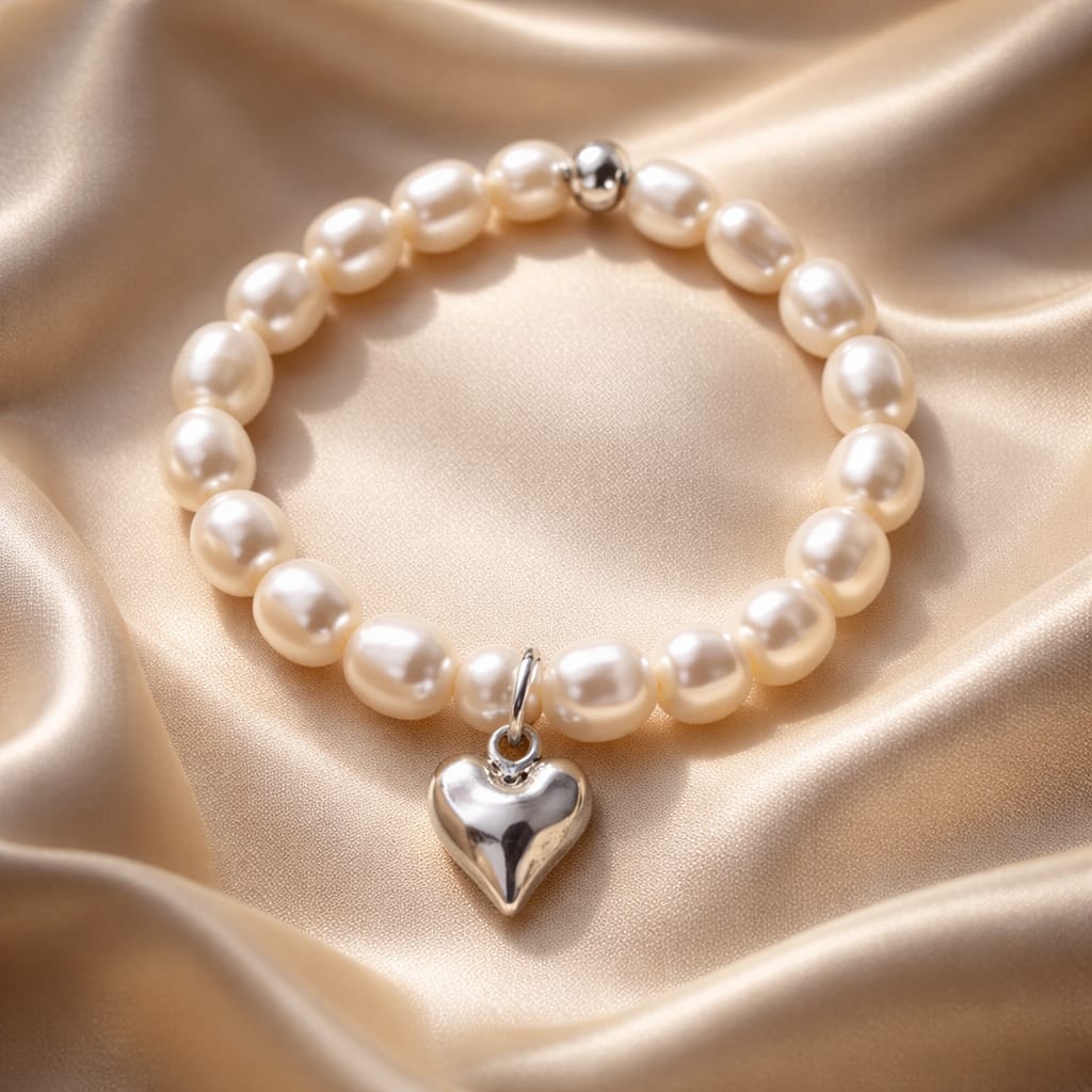 Perlenarmband mit Anhänger