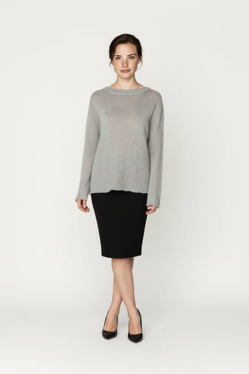 Skovbjerg Mohair-Strickpullober Livia
