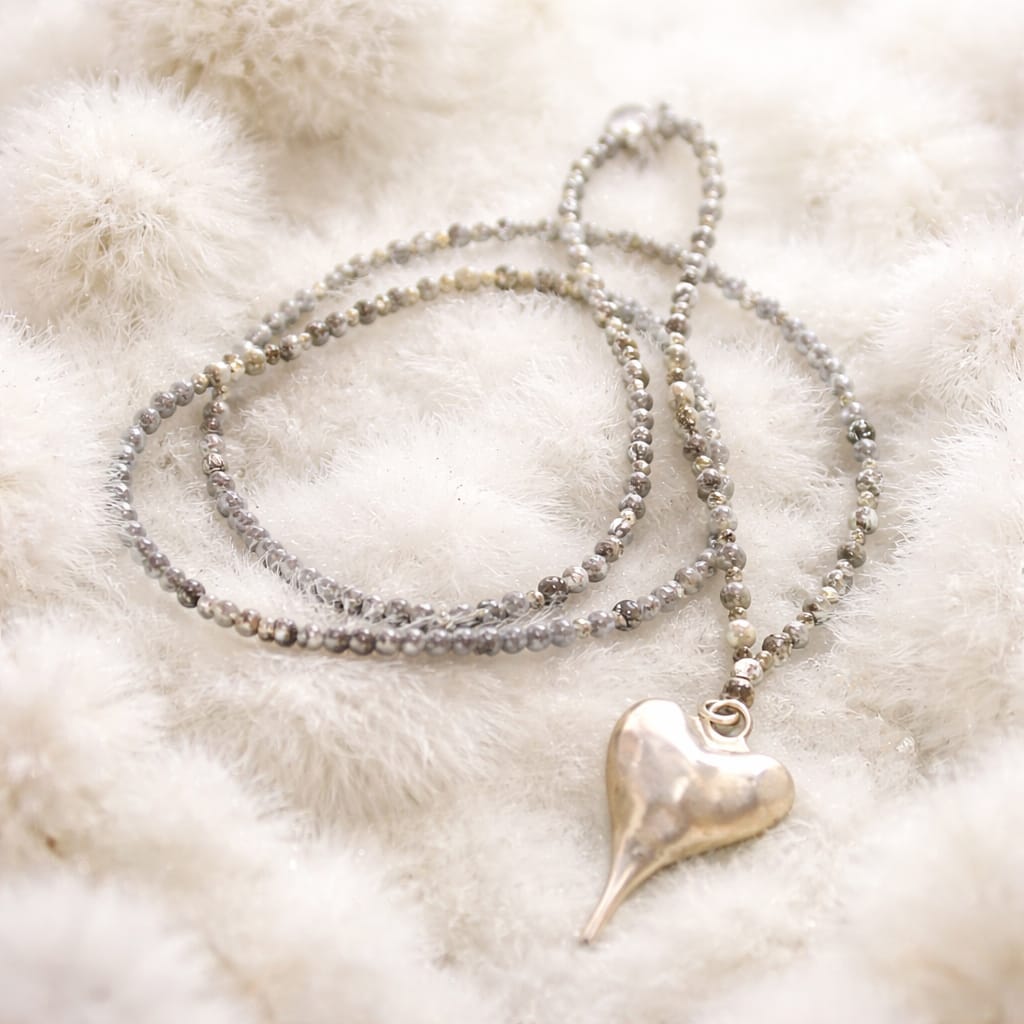 Kette aus Picasso Jaspis