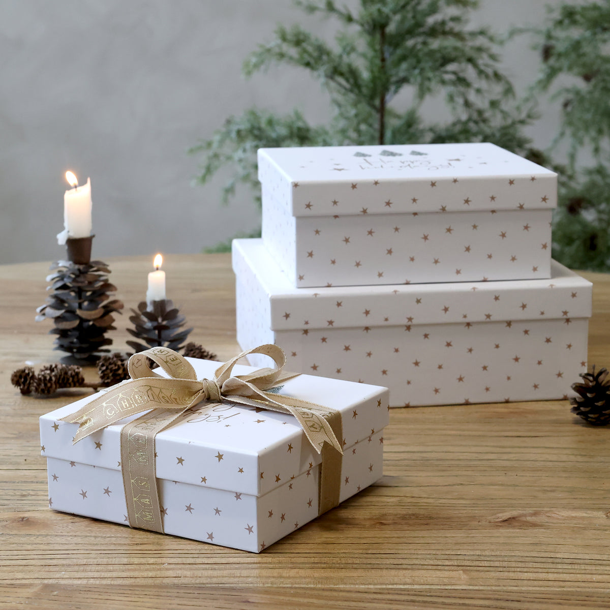 Box mit Sternen 3er-Set