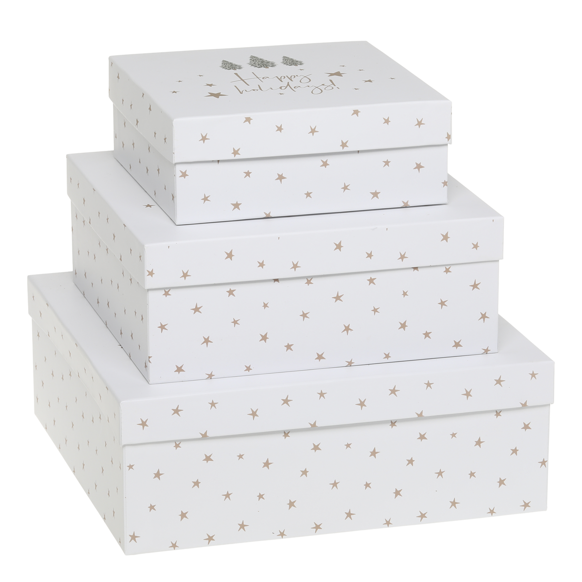Box mit Sternen 3er-Set