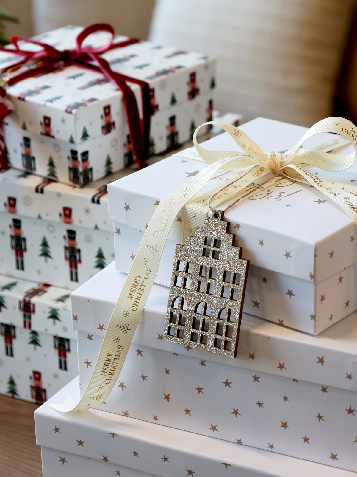 Box mit Sternen 3er-Set
