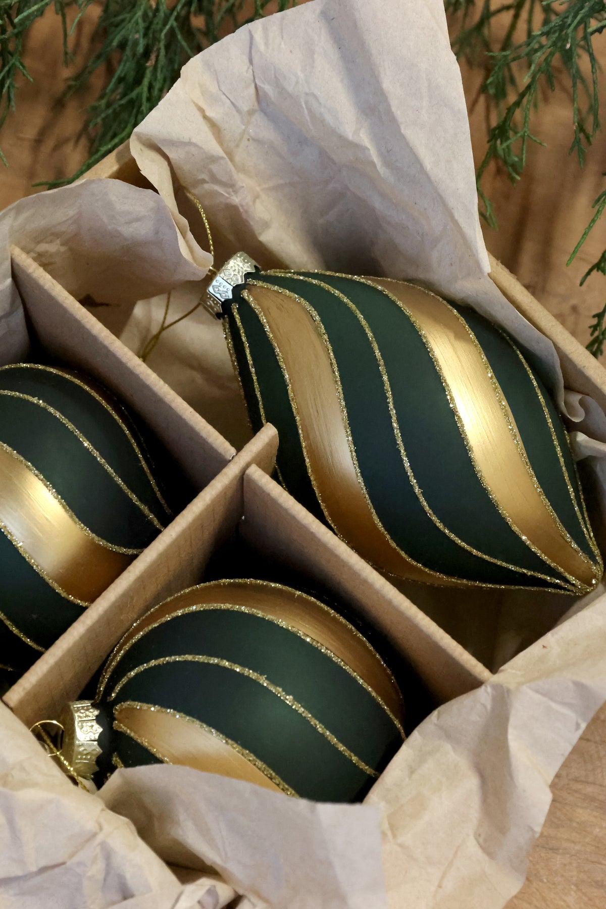 Weihnachtskugeln 3er-Set