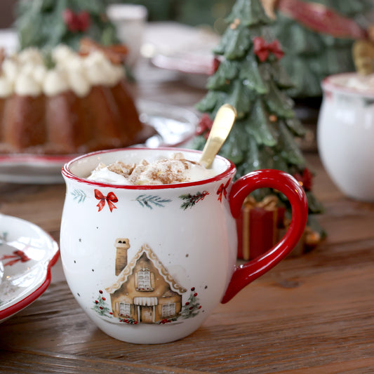 Chalet de Noël Tasse