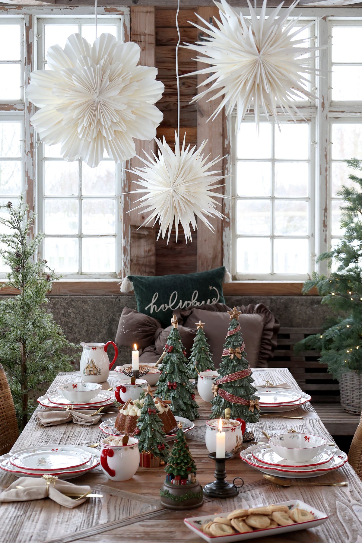 Chalet de Noël Tasse