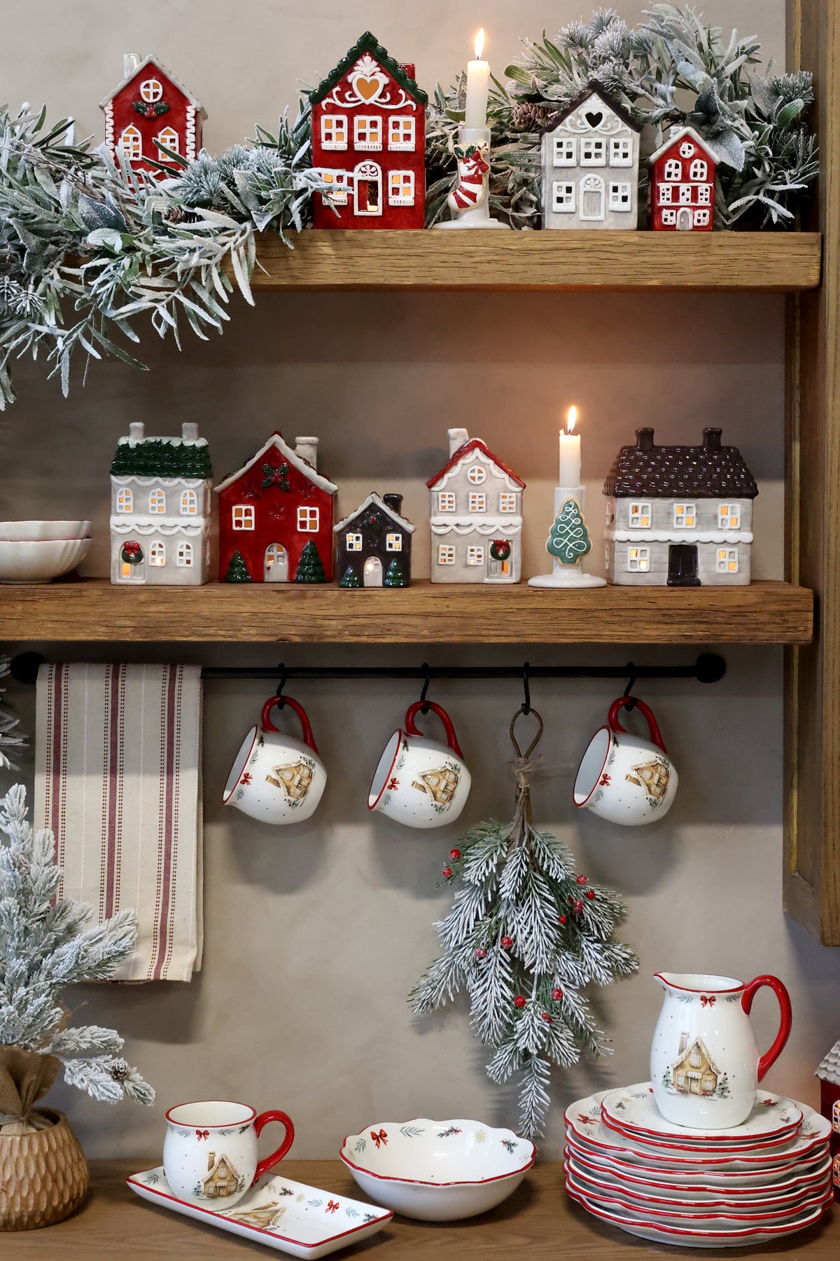 Chalet de Noël Tasse