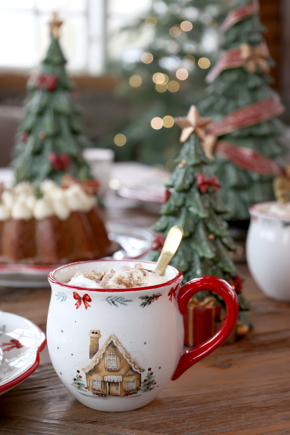 Chalet de Noël Tasse