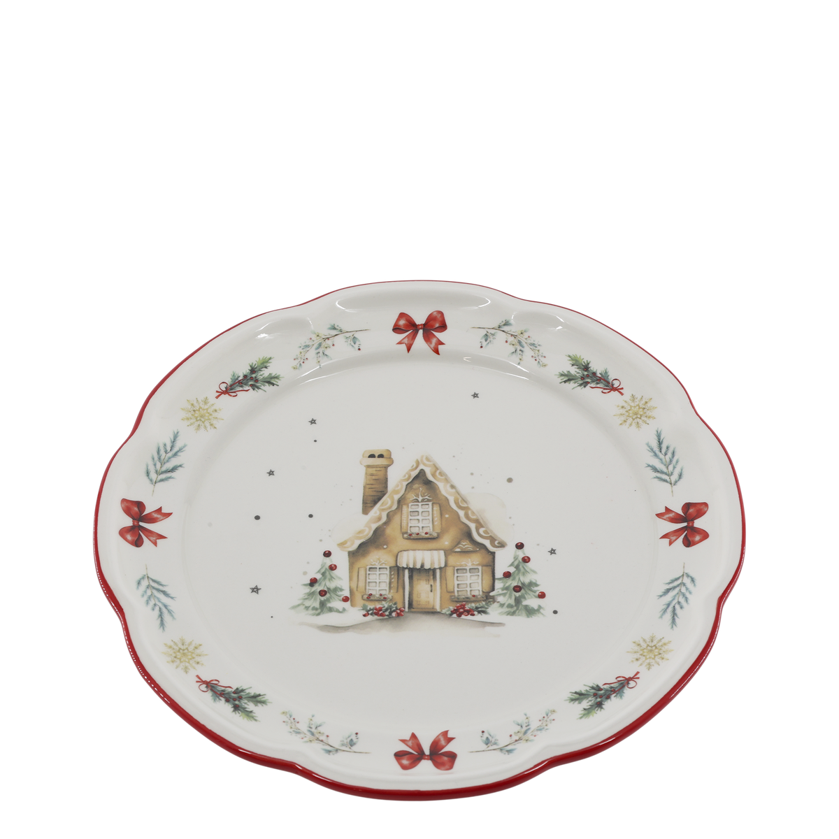 Chalet de Noël Frühstücksteller