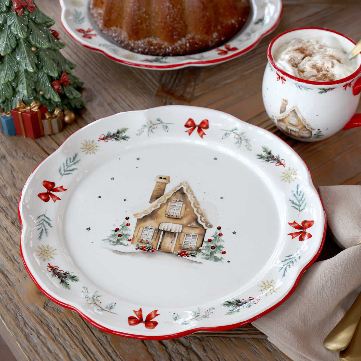 Chalet de Noël Mittagsteller