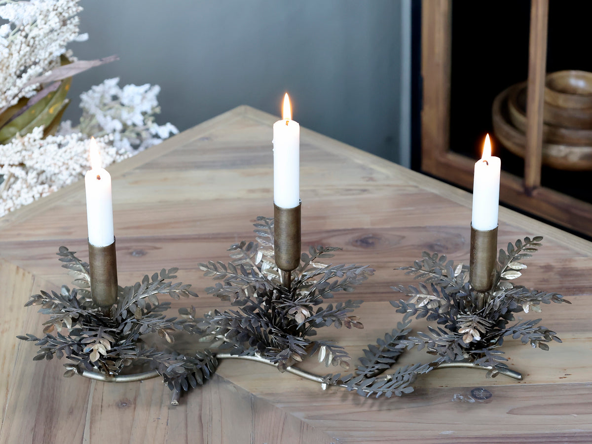Kerzenständer mit 3 Haltern