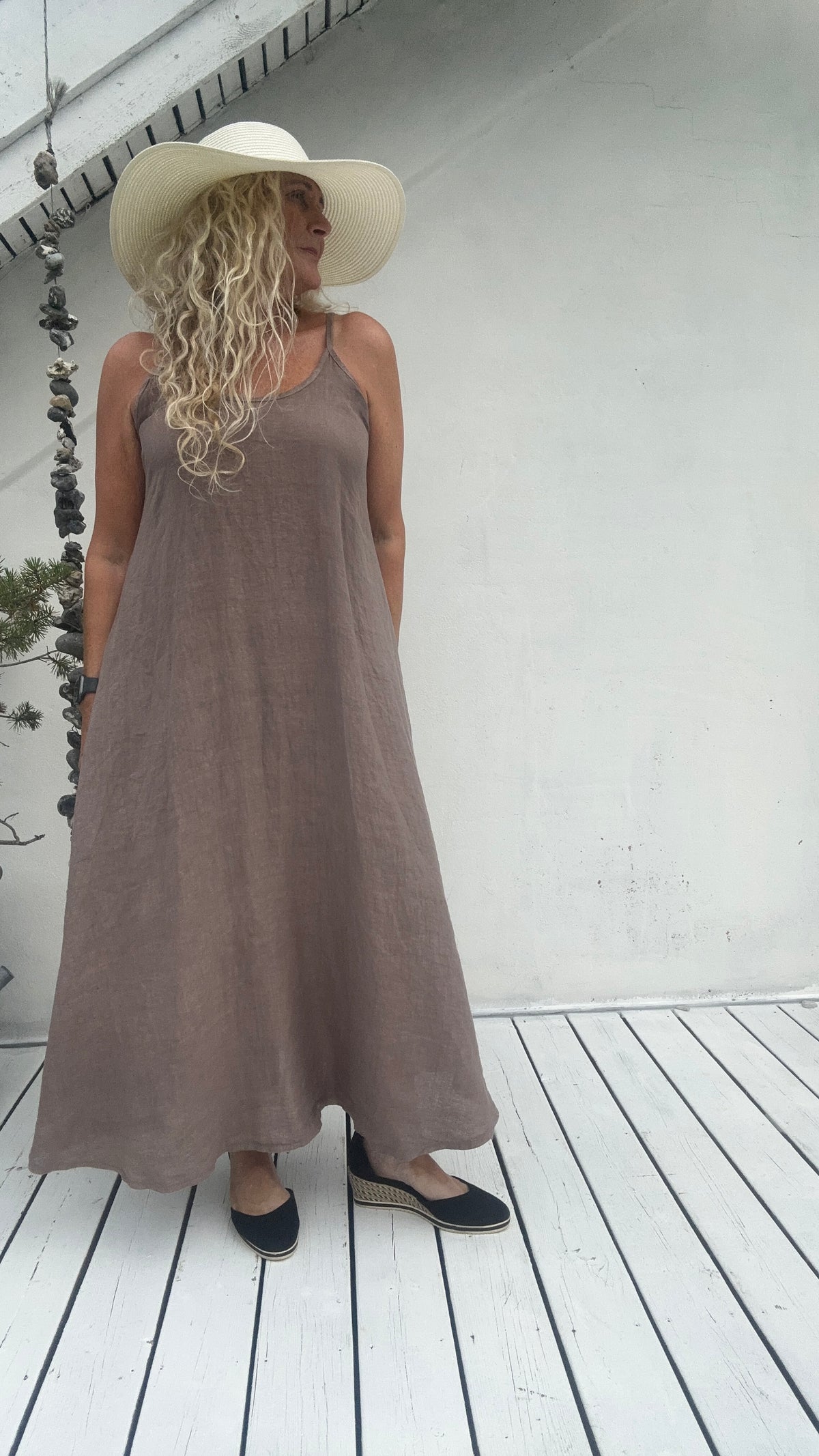 Skovbjerg Peaceful Leinenkleid