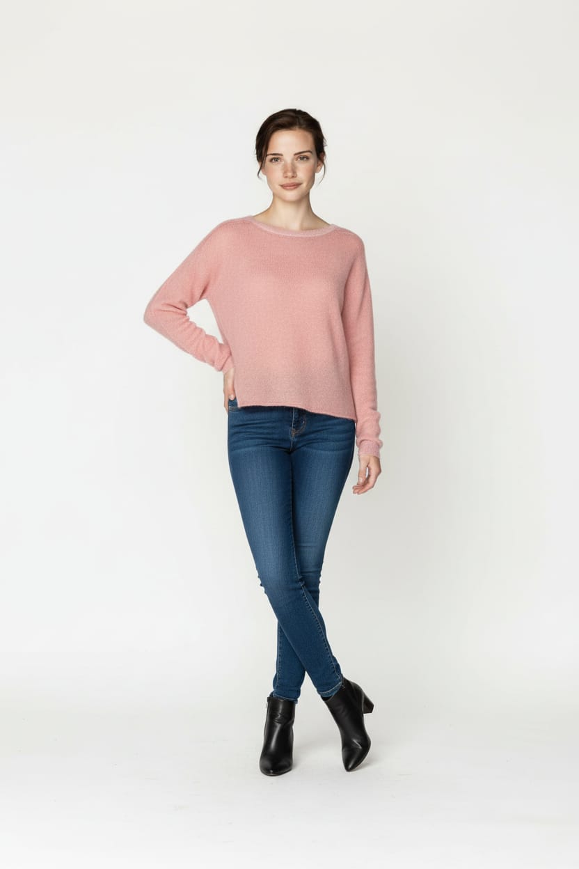 Skovbjerg Mohair-Strickpullober Livia