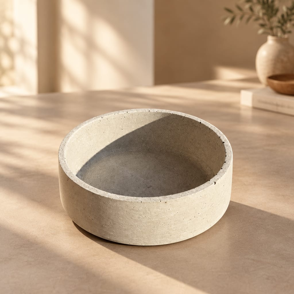 Schale aus Beton